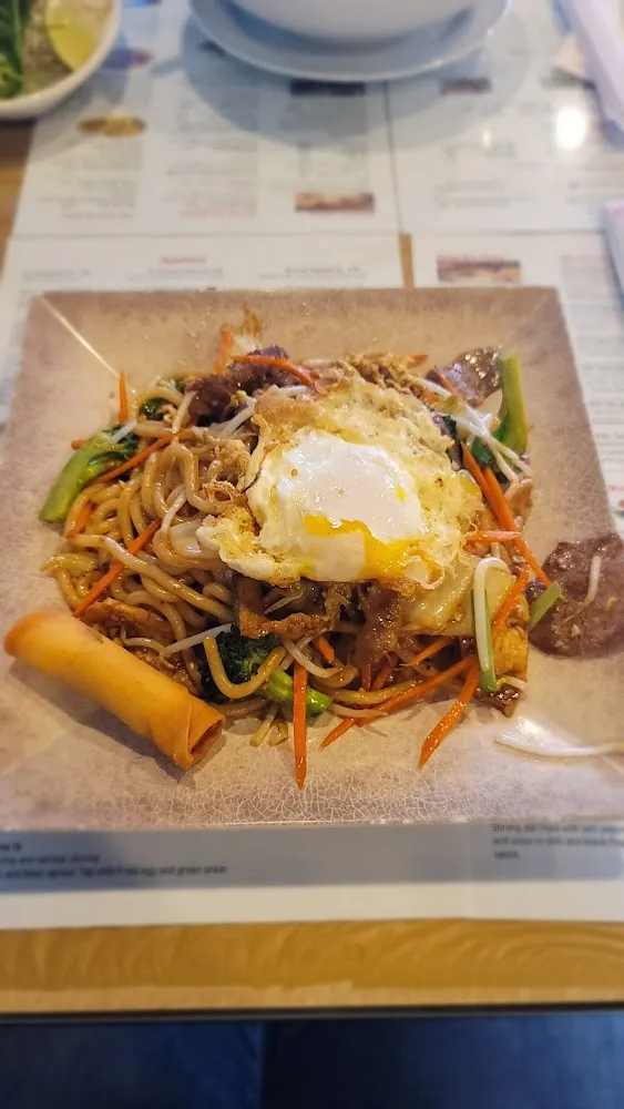 Udon Pan Fried Combination Noodles